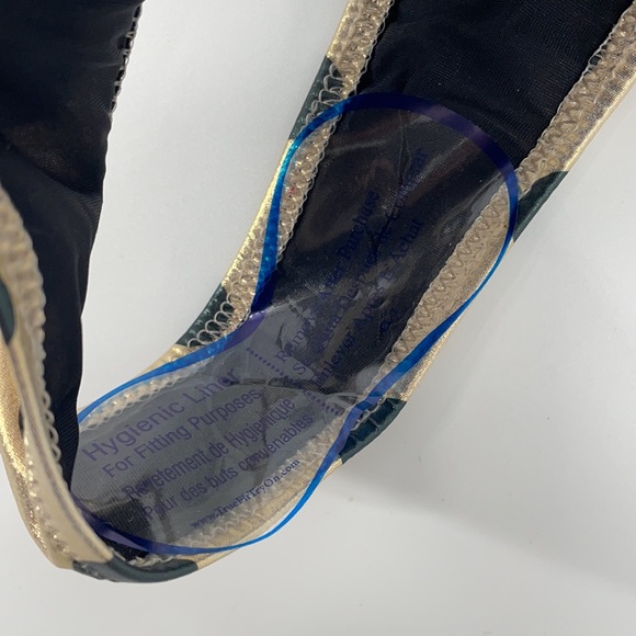 NEW Bec + Bridge AUSTRALIAN MADE GOLD BLACK POLKA PARTY BOTTOM Bikini - Picture 6 of 11